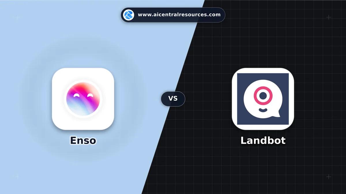 Compare Enso vs Landbot - Features, Pricing & Performance Matrix Enso vs Landbot Comparison Battle Card - Features, Pricing & Review in AI Chatbots
