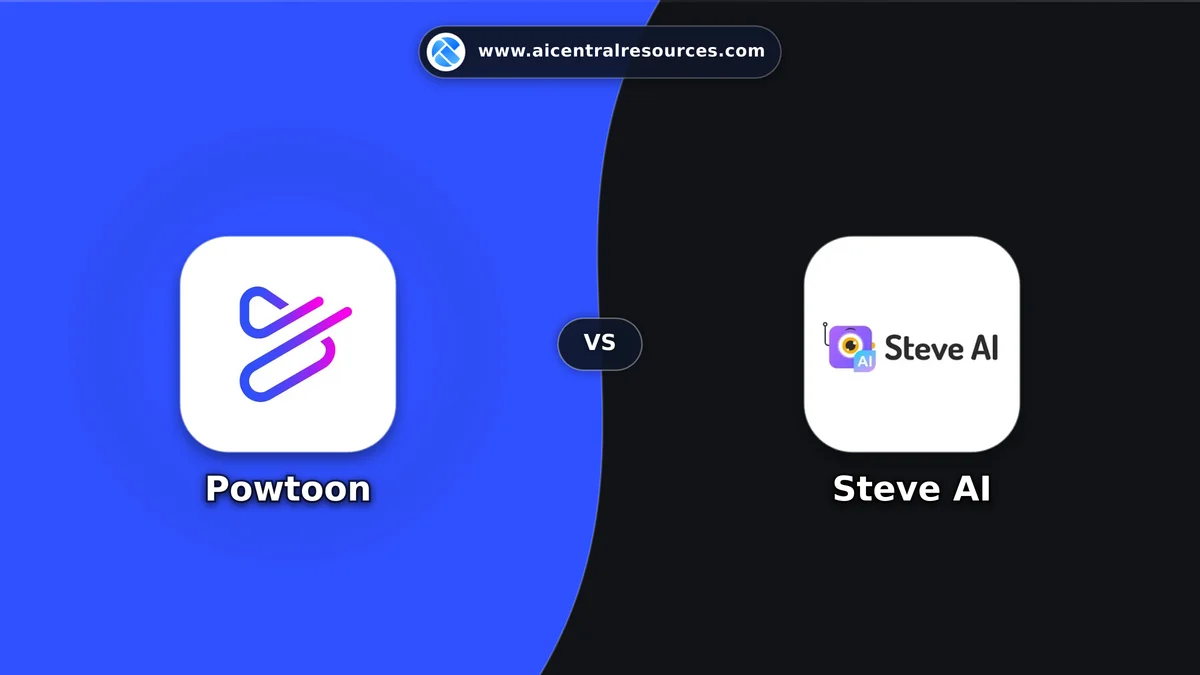 Compare Powtoon vs Steve AI - Features, Pricing & Performance Matrix Powtoon vs Steve AI Comparison Battle Card - Features, Pricing & Review in AI Marketing Tools
