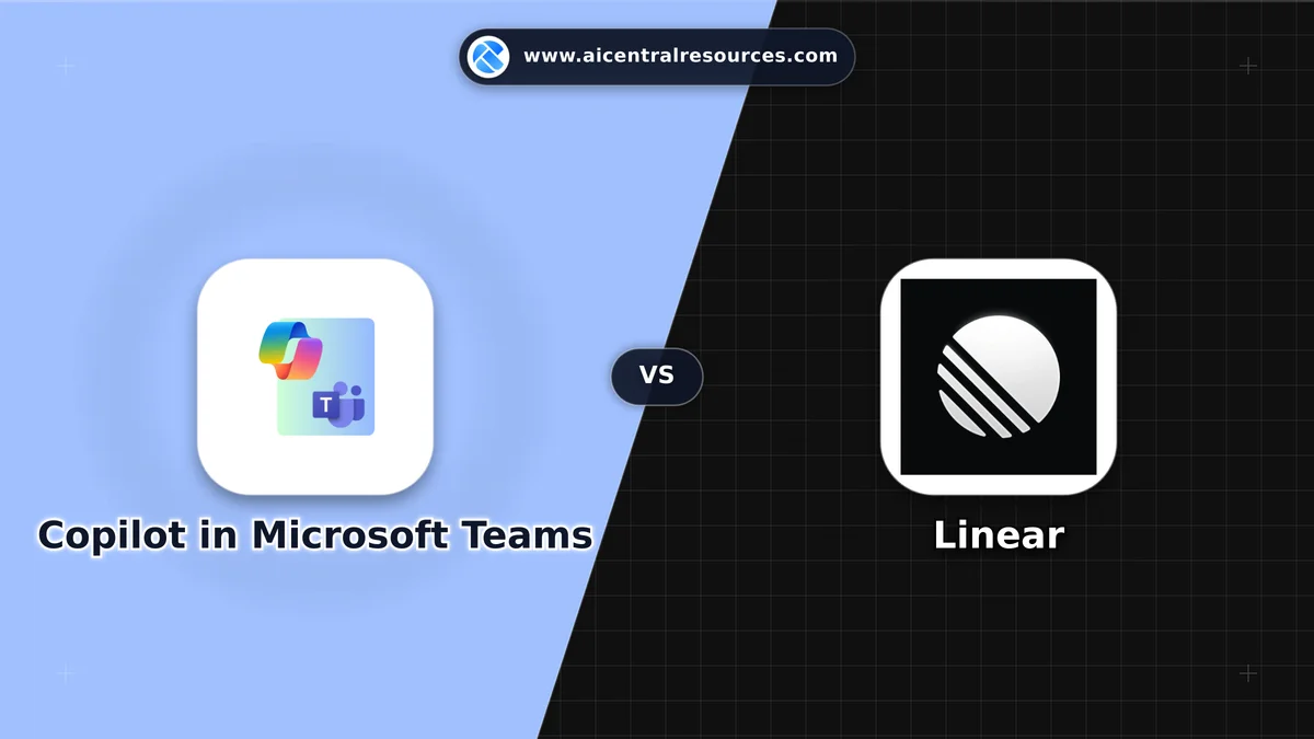 Compare Copilot in Microsoft Teams vs Linear - Features, Pricing & Performance Matrix Copilot in Microsoft Teams vs Linear Comparison Battle Card - Features, Pricing & Review in AI Productivity Tools