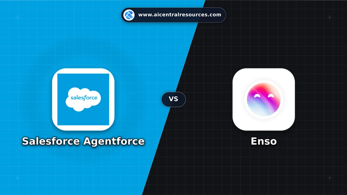 Salesforce Agentforce vs Enso Comparison Battle Card - Features, Pricing & Review in AI Chatbots