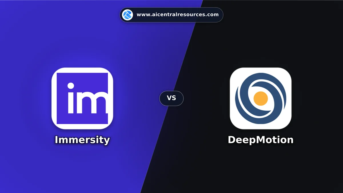 Immersity vs DeepMotion Comparison Battle Card - Features, Pricing & Review in AI Video Tools