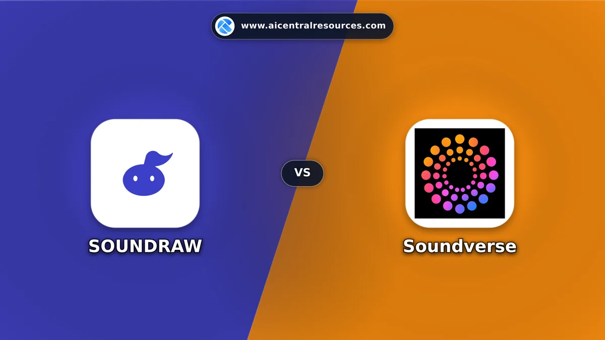 Compare SOUNDRAW vs Soundverse - Features, Pricing & Performance Matrix SOUNDRAW vs Soundverse Comparison Battle Card - Features, Pricing & Review in AI Audio & Music Tools