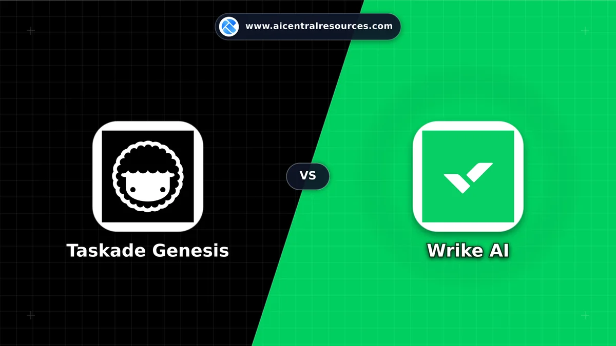 Compare Taskade Genesis vs Wrike AI - Features, Pricing & Performance Matrix Taskade Genesis vs Wrike AI Comparison Battle Card - Features, Pricing & Review in AI No-Code / Automation Tools