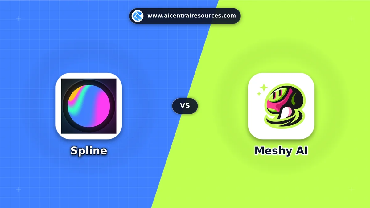 Compare Spline vs Meshy AI - Features, Pricing & Performance Matrix Spline vs Meshy AI Comparison Battle Card - Features, Pricing & Review in AI Design Tools