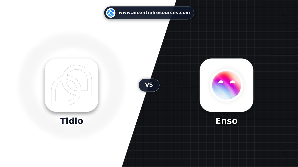 Compare Tidio vs Enso - In-Depth Feature Matrix, Pricing & Ratings Tidio vs Enso Comparison Battle Card: Features, Pricing & Performance Matrix in AI E-commerce Tools
