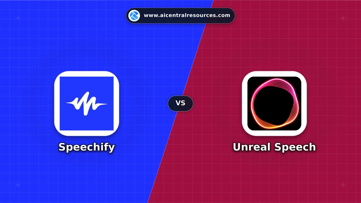 Compare Speechify vs Unreal Speech - Features, Pricing & Performance Matrix Speechify vs Unreal Speech Comparison Battle Card - Features, Pricing & Review in AI Audio & Music Tools