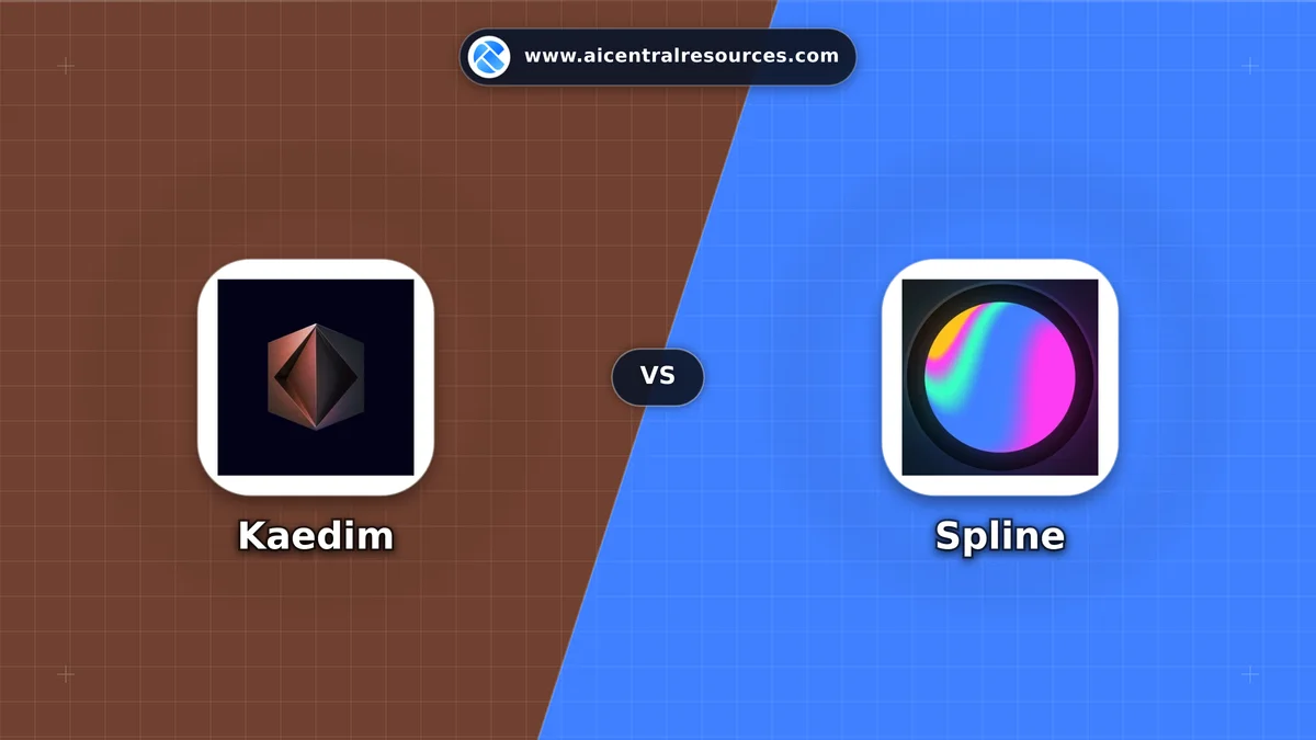 Compare Kaedim vs Spline - Features, Pricing & Performance Matrix Kaedim vs Spline Comparison Battle Card - Features, Pricing & Review in AI Design Tools