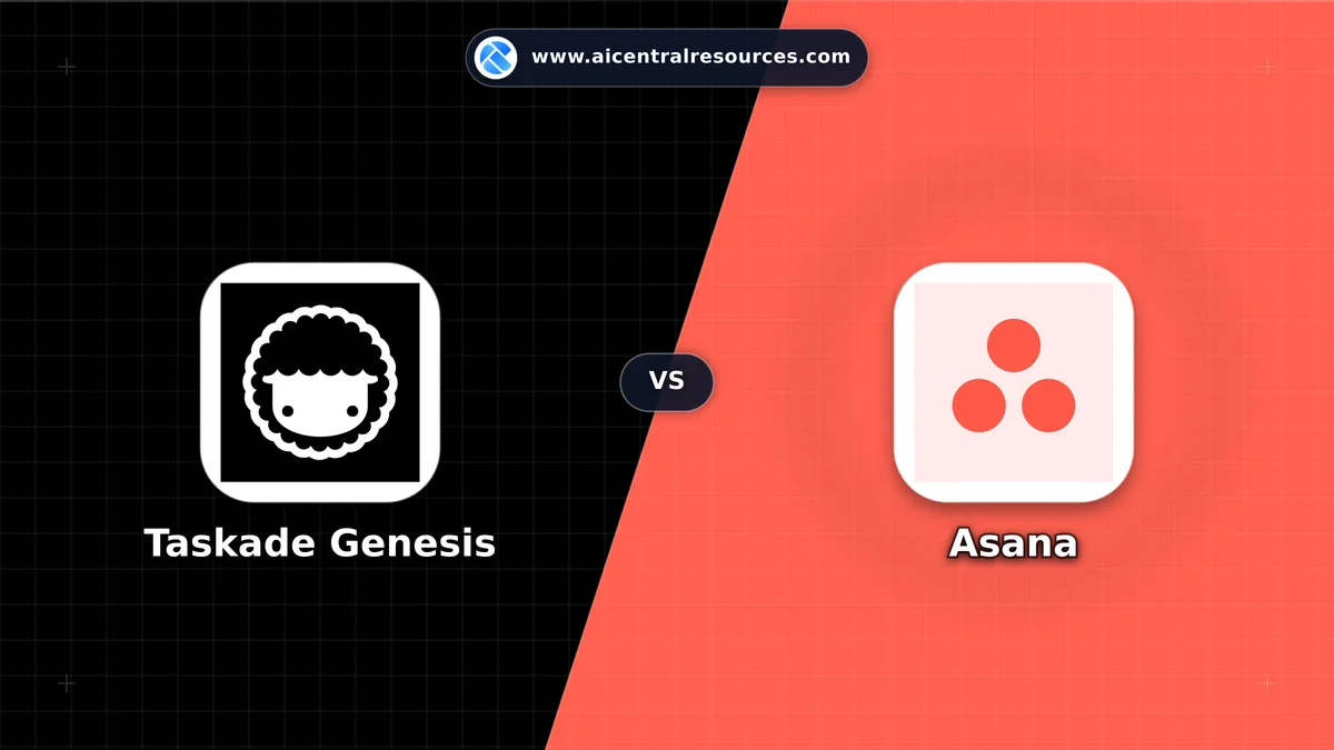 Compare Taskade Genesis vs Asana - Features, Pricing & Performance Matrix Taskade Genesis vs Asana Comparison Battle Card - Features, Pricing & Review in AI No-Code / Automation Tools