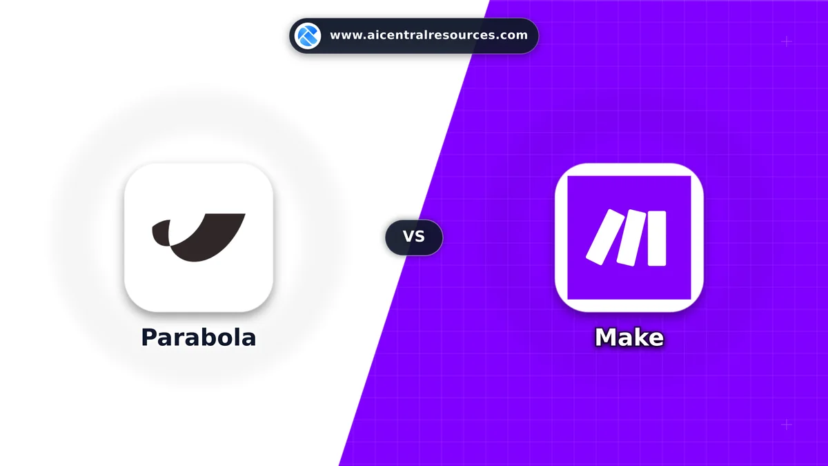 Parabola vs Make Comparison Battle Card - Features, Pricing & Review in AI Productivity Tools