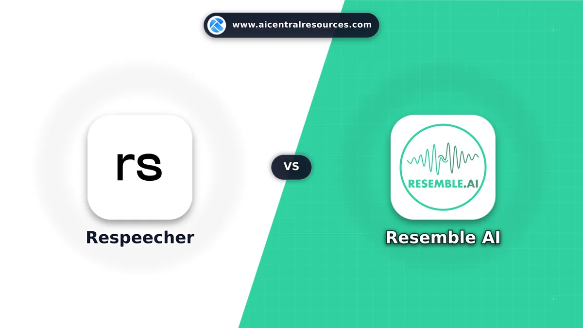 Respeecher vs Resemble AI Comparison Battle Card - Features, Pricing & Review in AI Audio & Music Tools