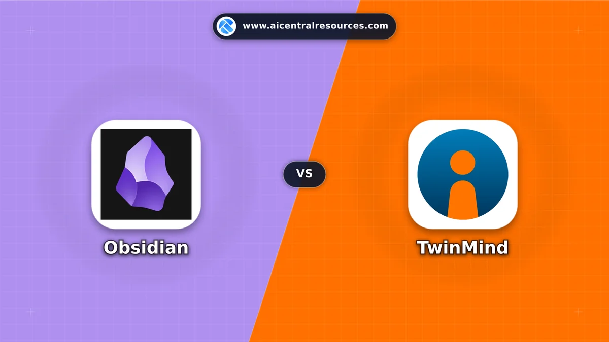 Compare Obsidian vs TwinMind - In-Depth Feature Matrix, Pricing & Ratings Obsidian vs TwinMind Comparison Battle Card: Features, Pricing & Performance Matrix in AI Productivity Tools