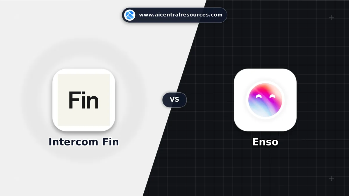 Intercom Fin vs Enso Comparison Battle Card - Features, Pricing & Review in AI Chatbots