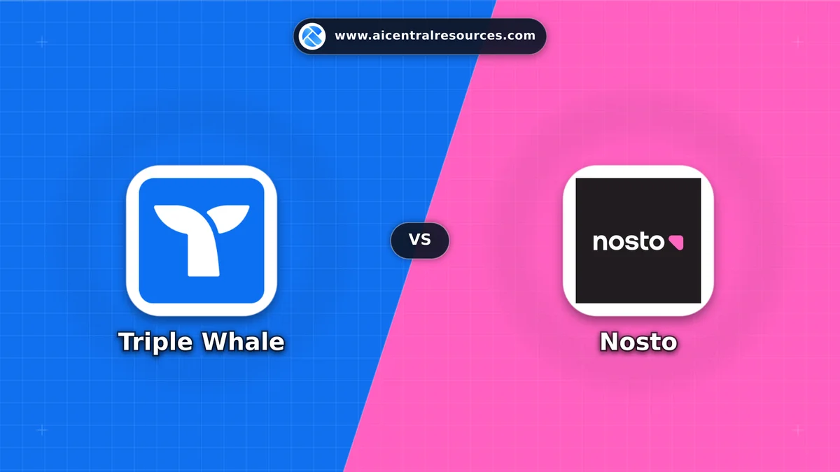 Compare Triple Whale vs Nosto - In-Depth Feature Matrix, Pricing & Ratings Triple Whale vs Nosto Comparison Battle Card: Features, Pricing & Performance Matrix in AI E-commerce Tools