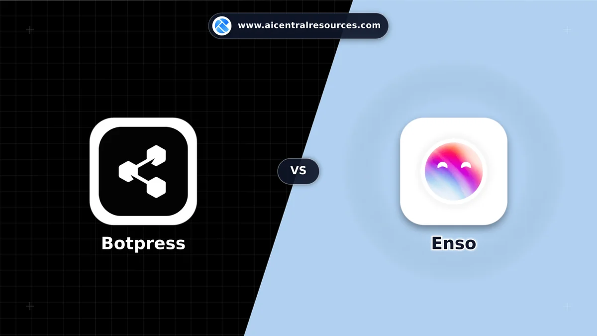 Compare Botpress vs Enso - Features, Pricing & Performance Matrix Botpress vs Enso Comparison Battle Card - Features, Pricing & Review in AI Chatbots
