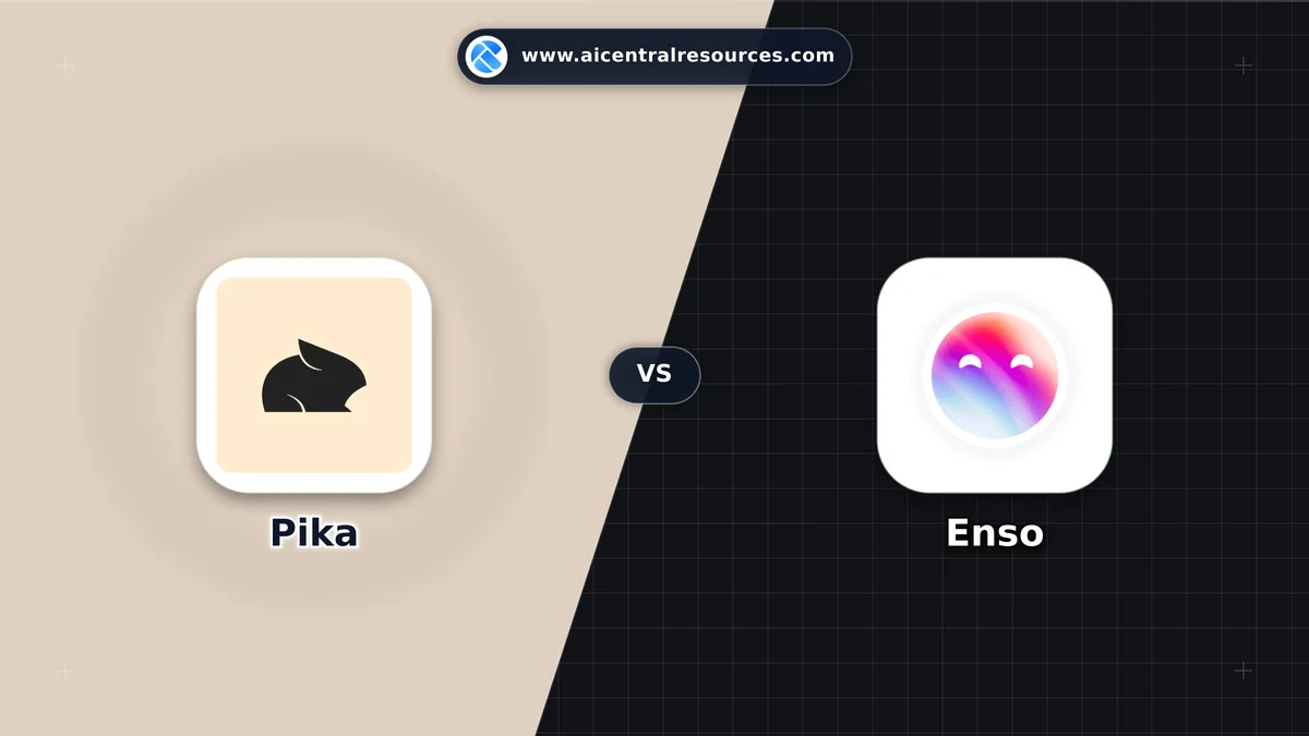 Compare Pika vs Enso - Features, Pricing & Performance Matrix Pika vs Enso Comparison Battle Card - Features, Pricing & Review in AI Marketing Tools