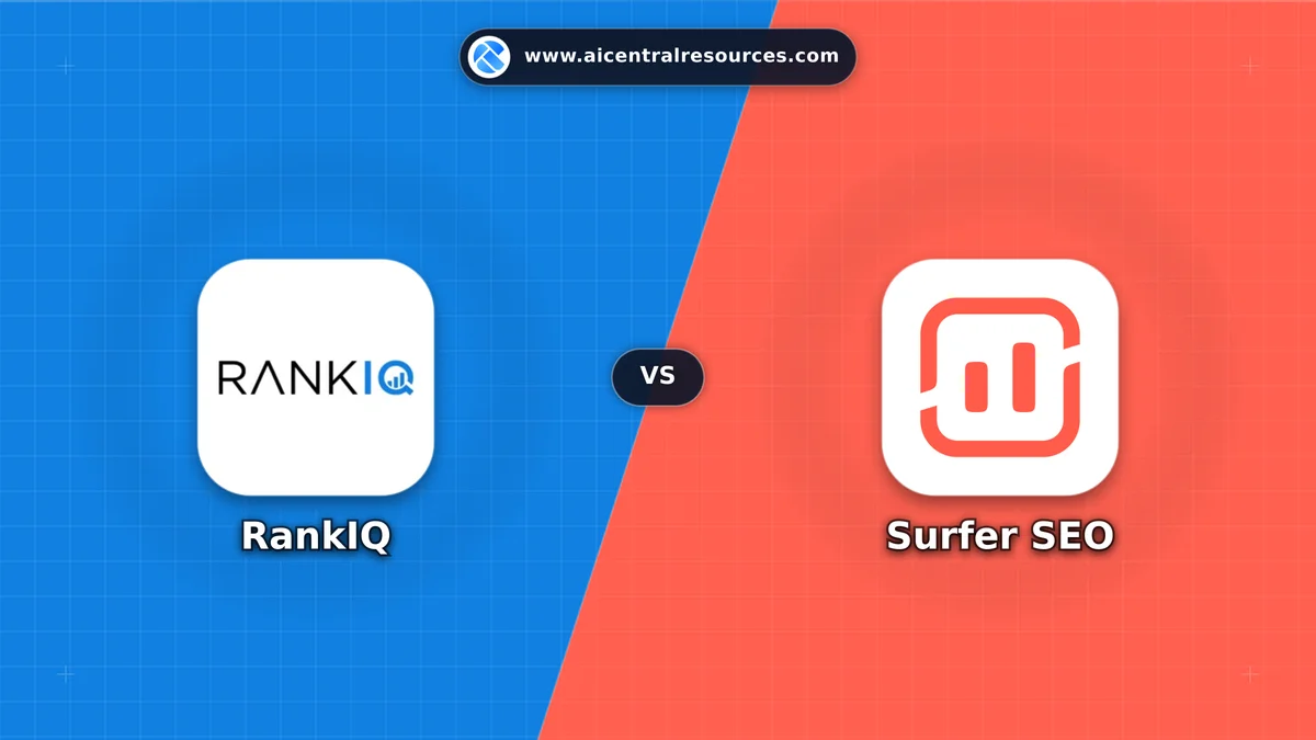 RankIQ vs Surfer SEO Comparison Battle Card - Features, Pricing & Review in AI Marketing Tools