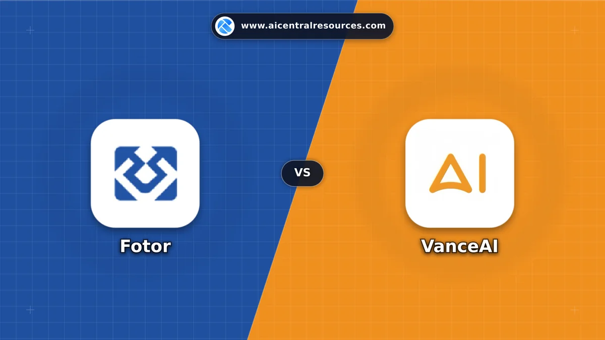 Fotor vs VanceAI Comparison Battle Card - Features, Pricing & Review in AI Image Generators