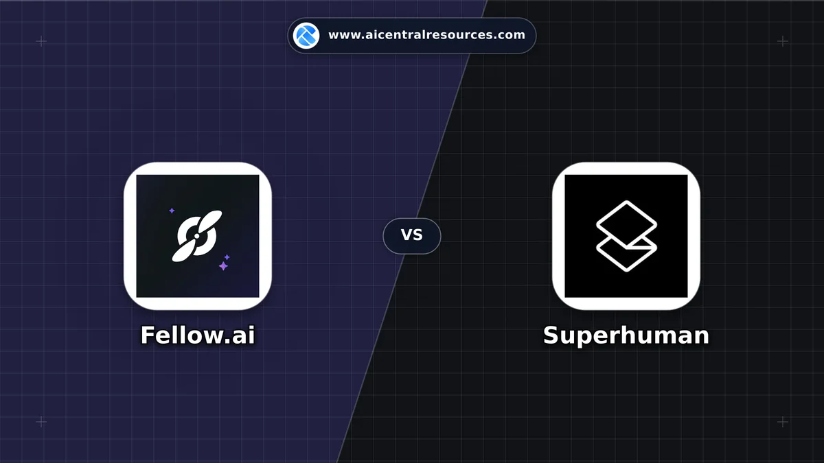 Fellow.ai vs Superhuman Comparison Battle Card - Features, Pricing & Review in AI Productivity Tools