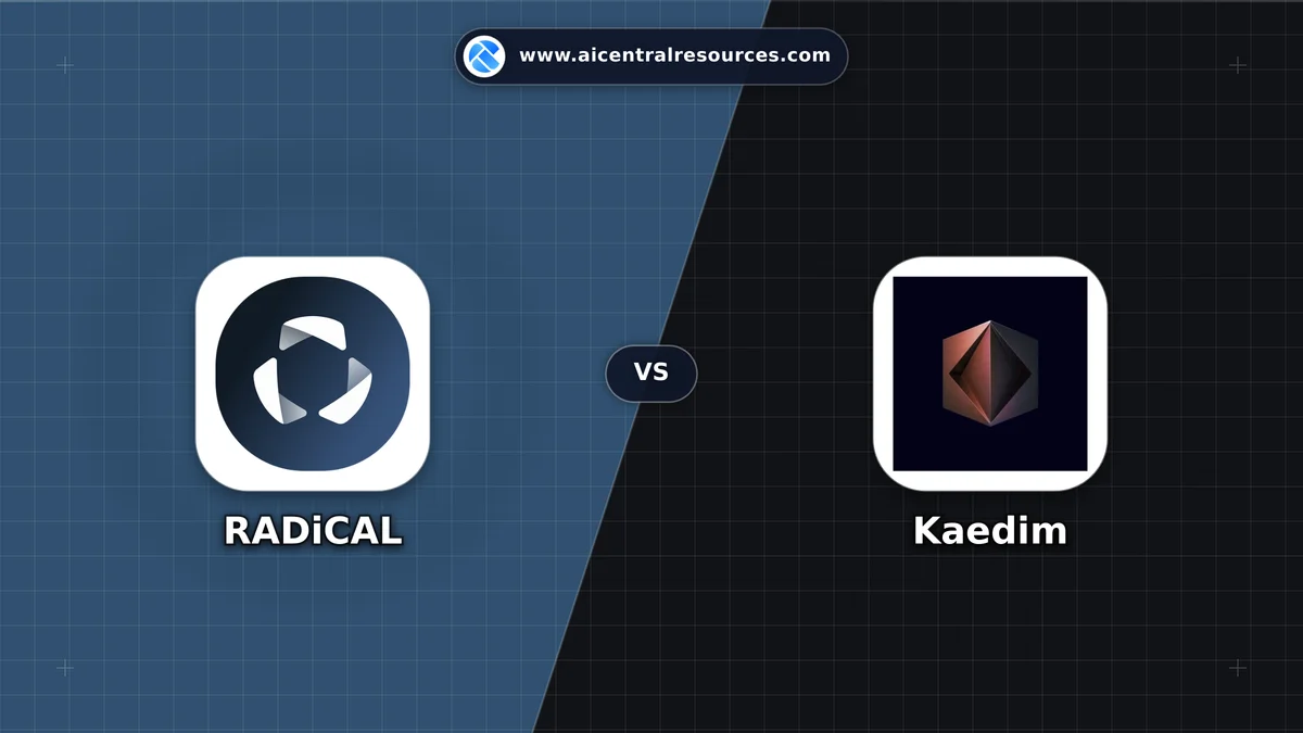 Compare RADiCAL vs Kaedim - Features, Pricing & Performance Matrix RADiCAL vs Kaedim Comparison Battle Card - Features, Pricing & Review in AI Design Tools