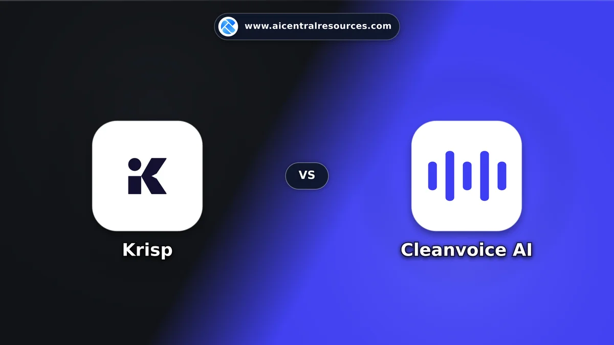Compare Krisp vs Cleanvoice AI - Features, Pricing & Performance Matrix Krisp vs Cleanvoice AI Comparison Battle Card - Features, Pricing & Review in AI Productivity Tools