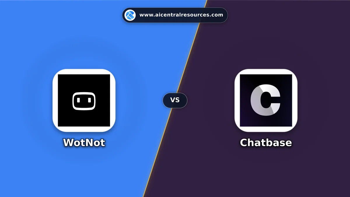 Compare WotNot vs Chatbase - Features, Pricing & Performance Matrix WotNot vs Chatbase Comparison Battle Card - Features, Pricing & Review in AI Chatbots
