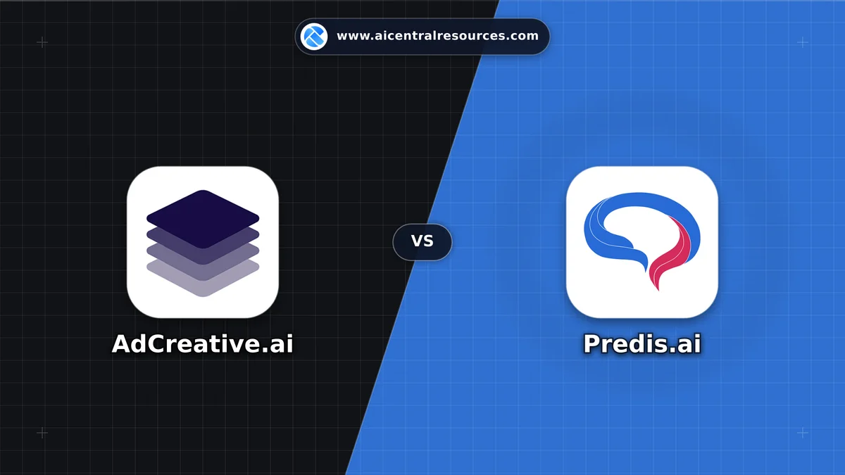 AdCreative.ai vs Predis.ai Comparison Battle Card: Features, Pricing & Performance Matrix in AI Marketing Tools