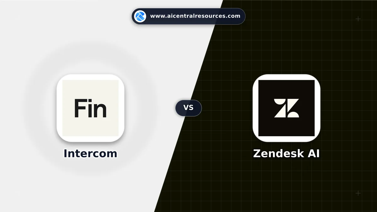 Intercom vs Zendesk AI Comparison Battle Card - Features, Pricing & Review in AI Chatbots