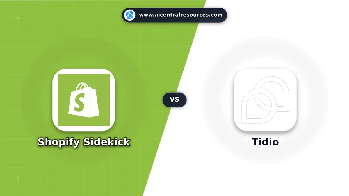Compare Shopify Sidekick vs Tidio - In-Depth Feature Matrix, Pricing & Ratings Shopify Sidekick vs Tidio Comparison Battle Card: Features, Pricing & Performance Matrix in AI E-commerce Tools