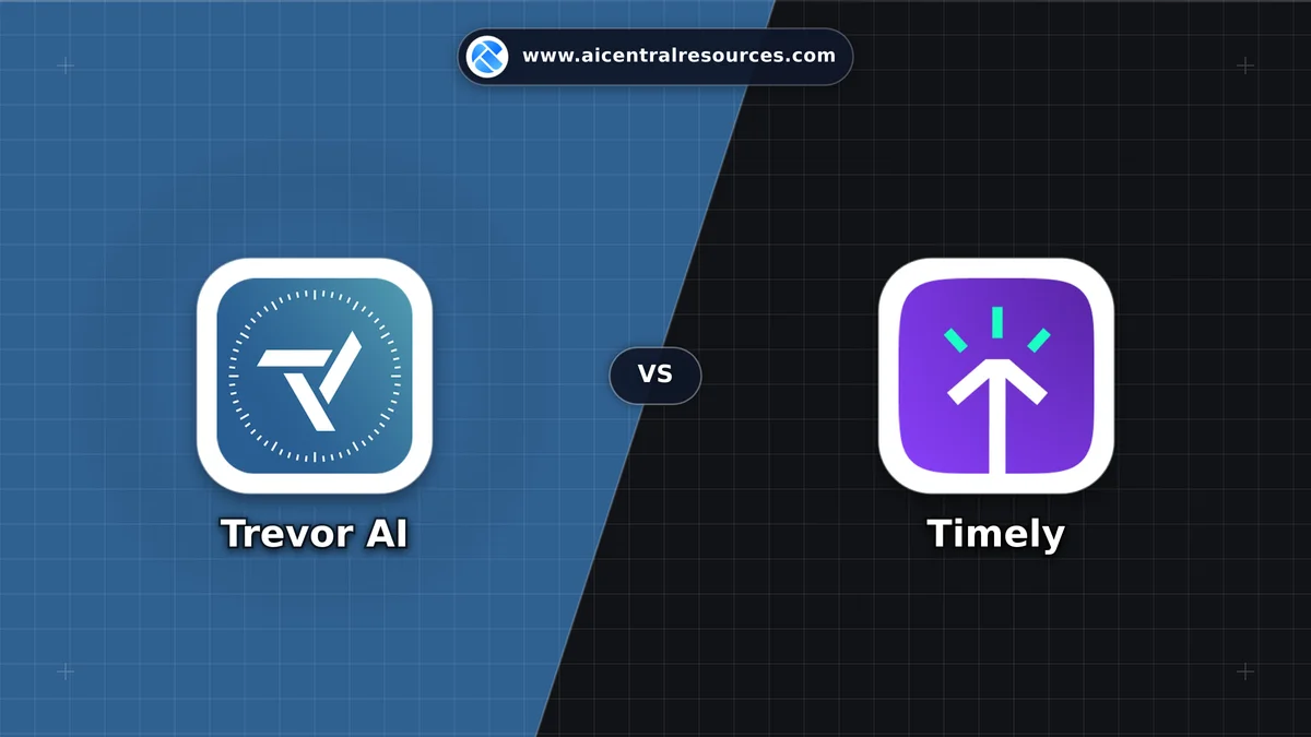 Compare Trevor AI vs Timely - In-Depth Feature Matrix, Pricing & Ratings Trevor AI vs Timely Comparison Battle Card: Features, Pricing & Performance Matrix in AI Productivity Tools