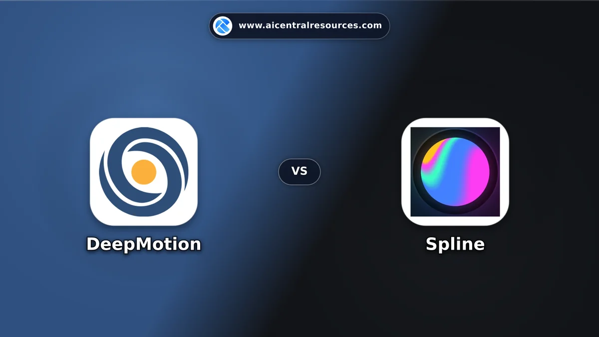 Compare DeepMotion vs Spline - Features, Pricing & Performance Matrix DeepMotion vs Spline Comparison Battle Card - Features, Pricing & Review in AI Design Tools