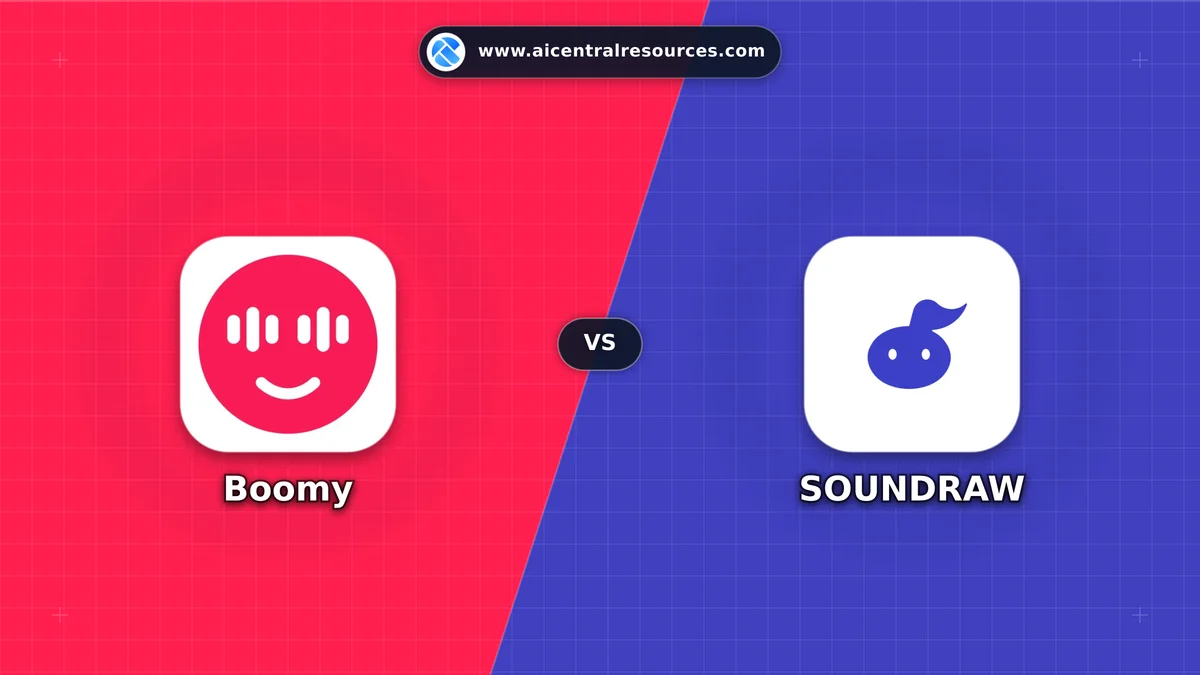Compare Boomy vs SOUNDRAW - Features, Pricing & Performance Matrix Boomy vs SOUNDRAW Comparison Battle Card - Features, Pricing & Review in AI Audio & Music Tools