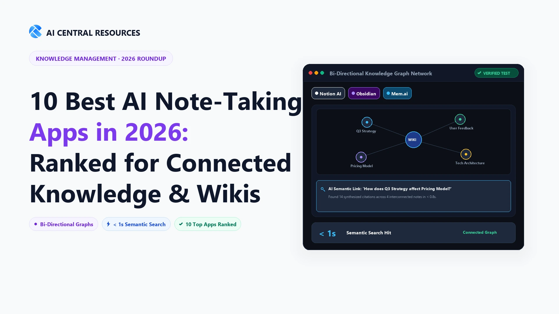 10 Best AI Note-Taking Apps in 2026 [Tested & Ranked]