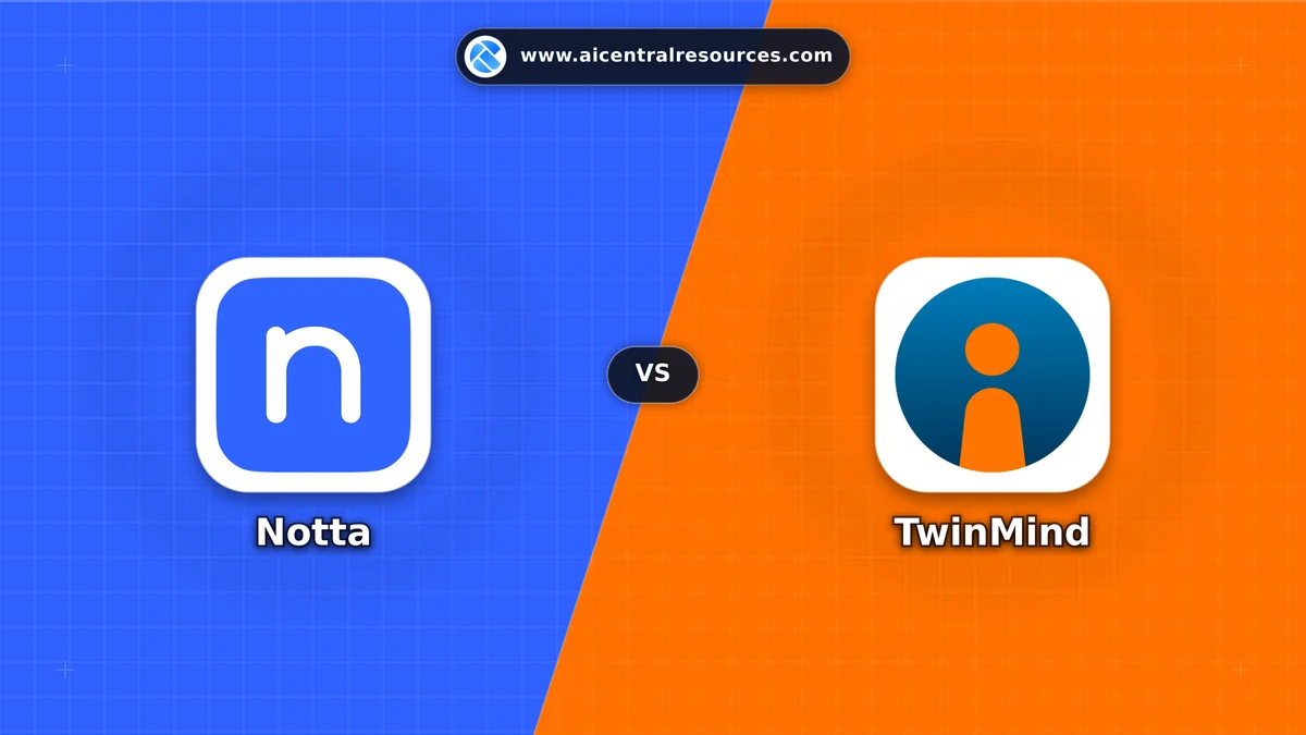 Compare Notta vs TwinMind - In-Depth Feature Matrix, Pricing & Ratings Notta vs TwinMind Comparison Battle Card: Features, Pricing & Performance Matrix in AI Productivity Tools