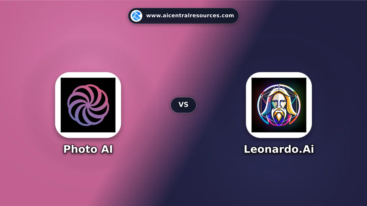 Photo AI vs Leonardo.Ai Comparison Battle Card - Features, Pricing & Review in AI Image Generators
