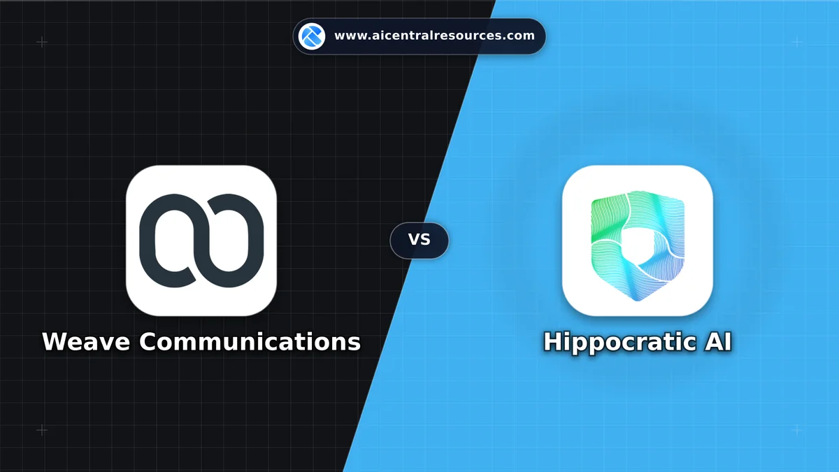 Compare Weave Communications vs Hippocratic AI - Features, Pricing & Performance Matrix Weave Communications vs Hippocratic AI Comparison Battle Card - Features, Pricing & Review in AI Healthcare Tools