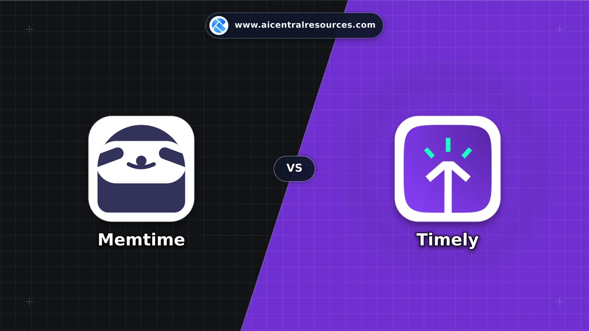 Compare Memtime vs Timely - In-Depth Feature Matrix, Pricing & Ratings Memtime vs Timely Comparison Battle Card: Features, Pricing & Performance Matrix in AI Productivity Tools