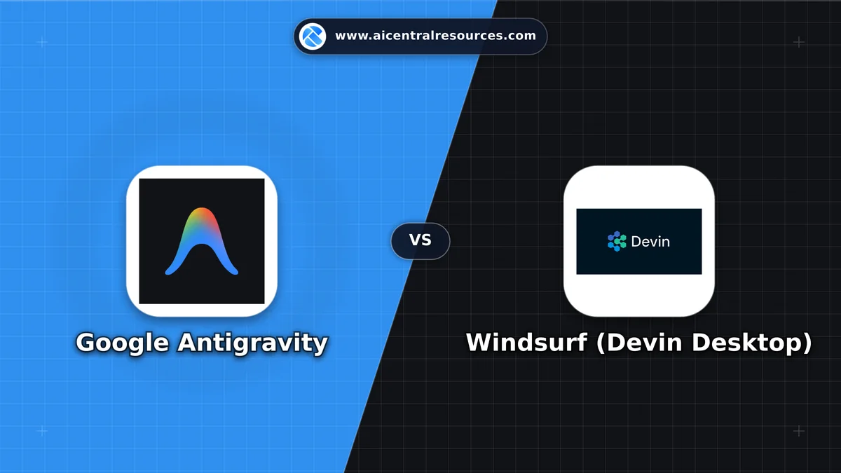 Compare Google Antigravity vs Windsurf (Devin Desktop) - In-Depth Feature Matrix, Pricing & Ratings Google Antigravity vs Windsurf (Devin Desktop) Comparison Battle Card: Features, Pricing & Performance Matrix in AI Coding Assistants