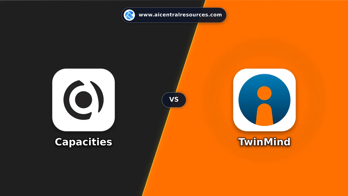 Compare Capacities vs TwinMind - Features, Pricing & Performance Matrix Capacities vs TwinMind Comparison Battle Card - Features, Pricing & Review in AI Productivity Tools
