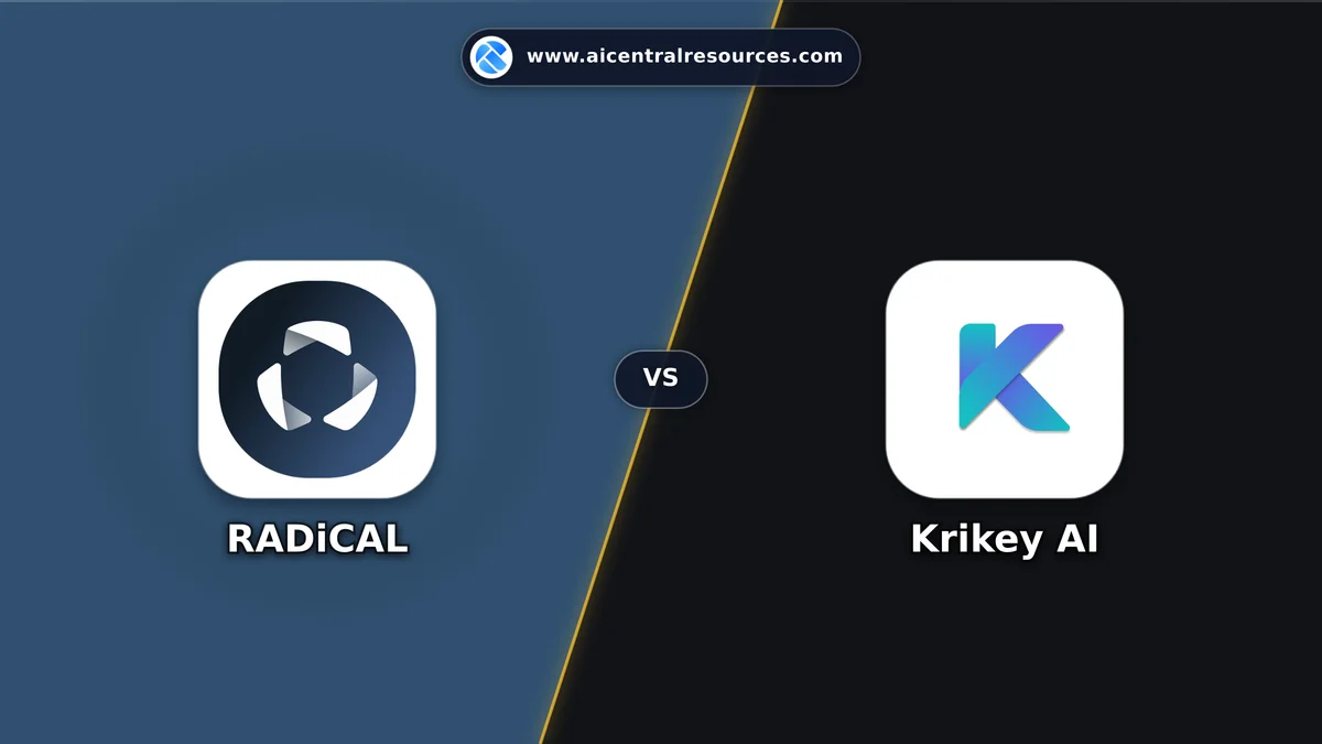 RADiCAL vs Krikey AI Comparison Battle Card - Features, Pricing & Review in AI Design Tools