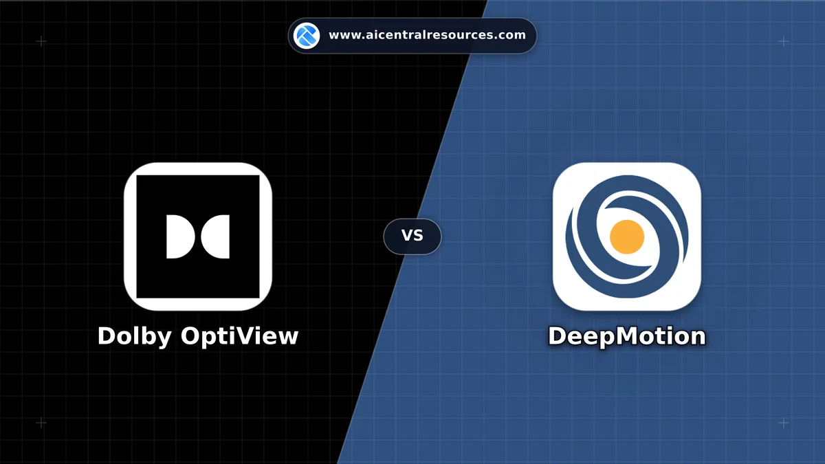 Dolby OptiView vs DeepMotion Comparison Battle Card - Features, Pricing & Review in AI Developer APIs & Platforms