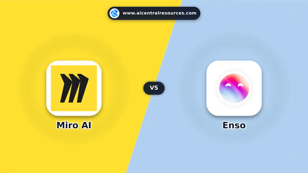 Miro AI vs Enso Comparison Battle Card - Features, Pricing & Review in AI Productivity Tools