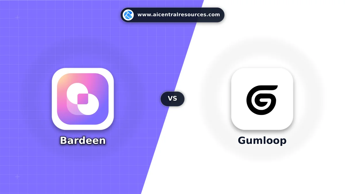 Bardeen vs Gumloop Comparison Battle Card: Features, Pricing & Performance Matrix in AI No-Code / Automation Tools