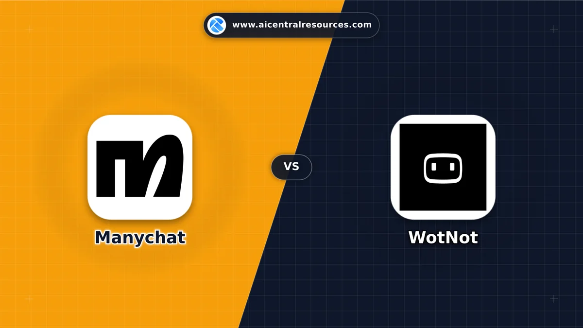 Compare Manychat vs WotNot - Features, Pricing & Performance Matrix Manychat vs WotNot Comparison Battle Card - Features, Pricing & Review in AI Chatbots