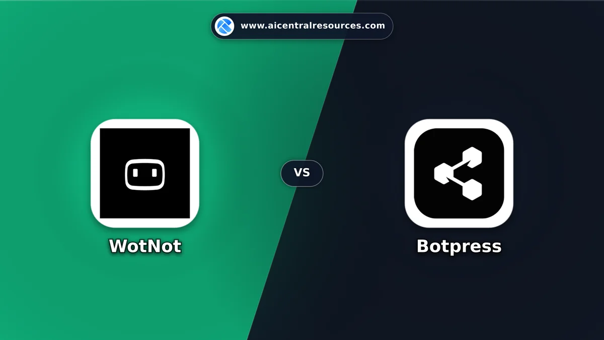 WotNot vs Botpress Comparison Battle Card - Features, Pricing & Review in AI Chatbots