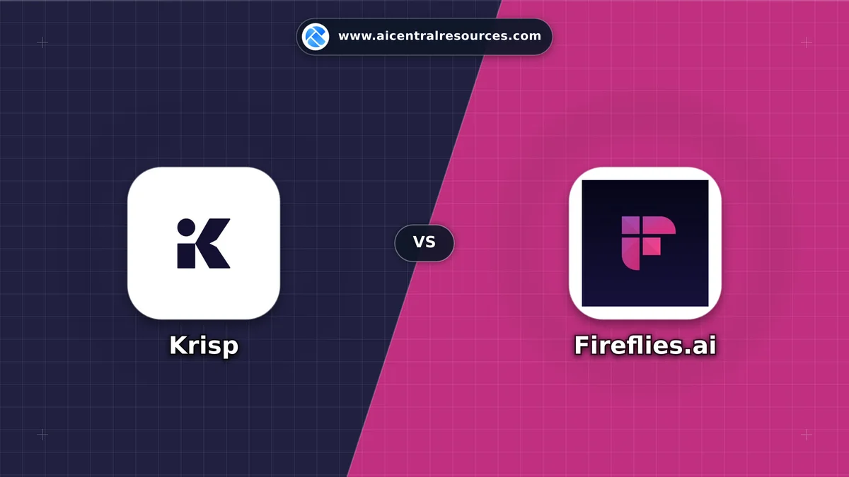 Compare Krisp vs Fireflies.ai - In-Depth Feature Matrix, Pricing & Ratings Krisp vs Fireflies.ai Comparison Battle Card: Features, Pricing & Performance Matrix in AI Productivity Tools