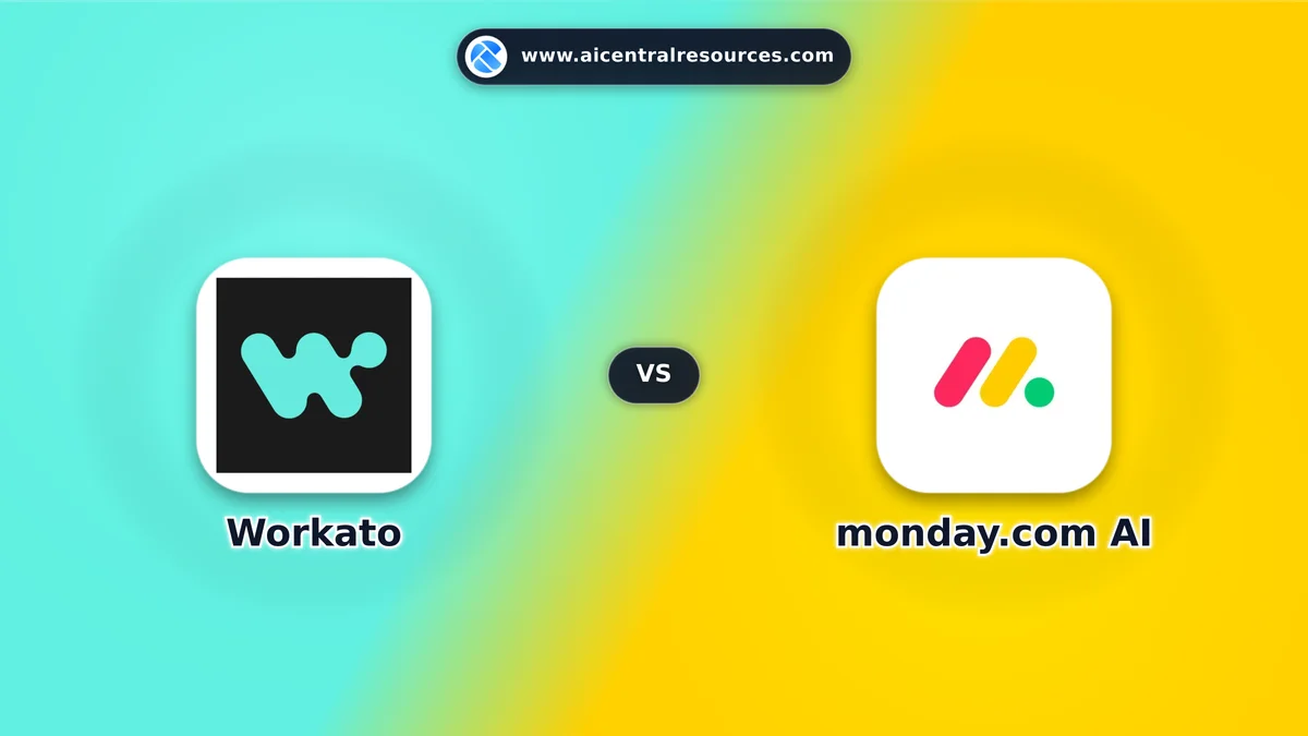 Compare Workato vs monday.com AI - Features, Pricing & Performance Matrix Workato vs monday.com AI Comparison Battle Card - Features, Pricing & Review in AI No-Code / Automation Tools