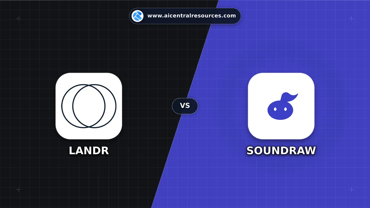 Compare LANDR vs SOUNDRAW - Features, Pricing & Performance Matrix LANDR vs SOUNDRAW Comparison Battle Card - Features, Pricing & Review in AI Audio & Music Tools