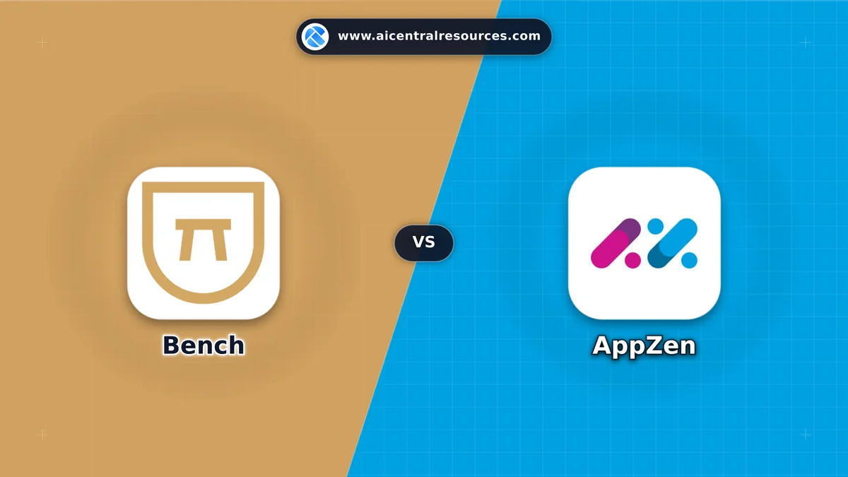 Compare Bench vs AppZen - Features, Pricing & Performance Matrix Bench vs AppZen Comparison Battle Card - Features, Pricing & Review in AI Business & Finance Tools