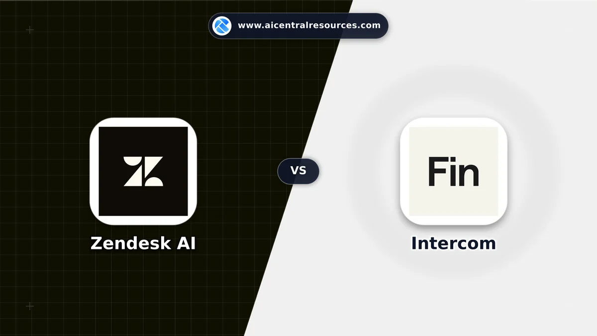 Zendesk AI vs Intercom Comparison Battle Card - Features, Pricing & Review in AI Chatbots
