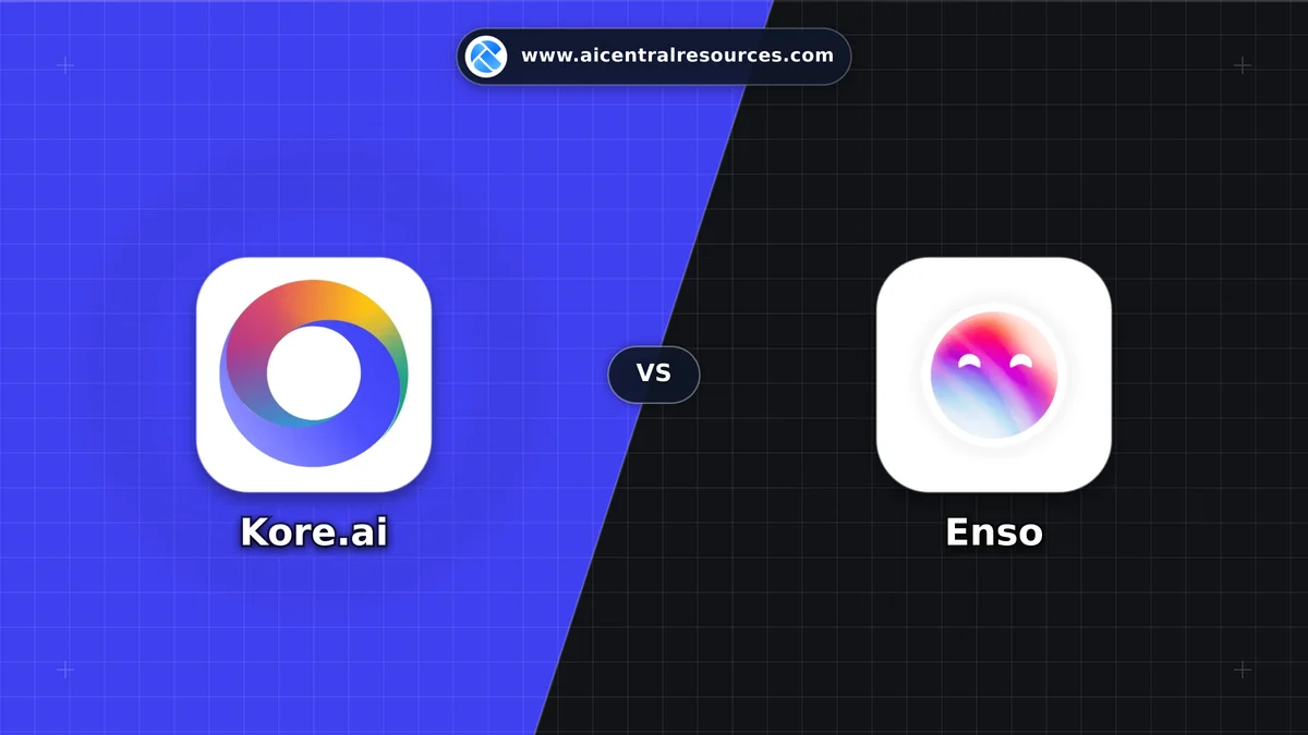 Kore.ai vs Enso Comparison Battle Card - Features, Pricing & Review in AI Chatbots